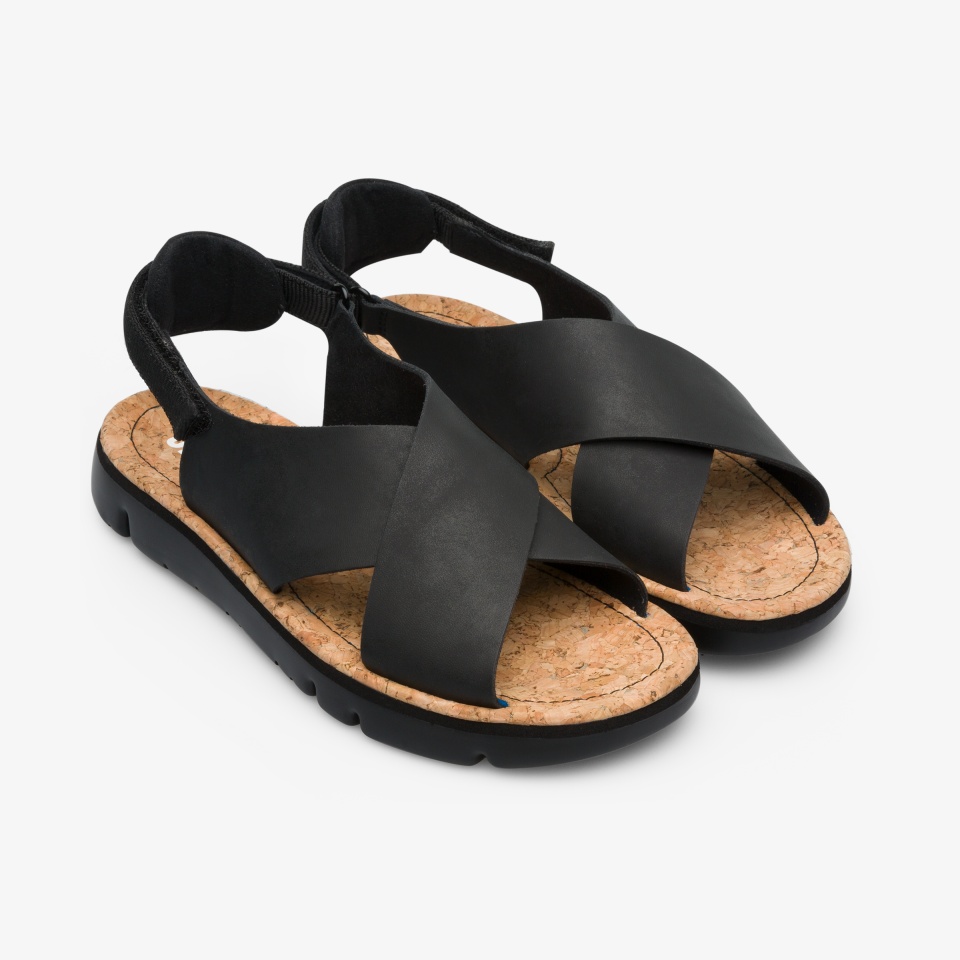 Sandalias Camper Oruga Mujer - Negras | Camper Online + 3725ESWYI